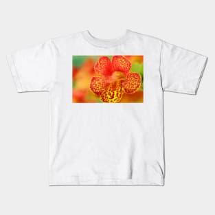 Mimulus  &amp;#39;Magic Yellow Flame&amp;#39;  Monkey flower Kids T-Shirt